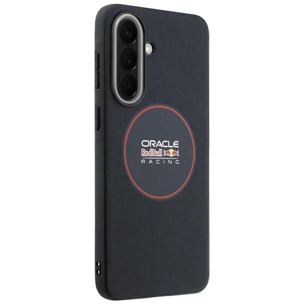 RED BULL futerał do SAMSUNG A57 RBHCA5724PUILVR (Meshed PU Red Ring & Metal Buttons) granatowy