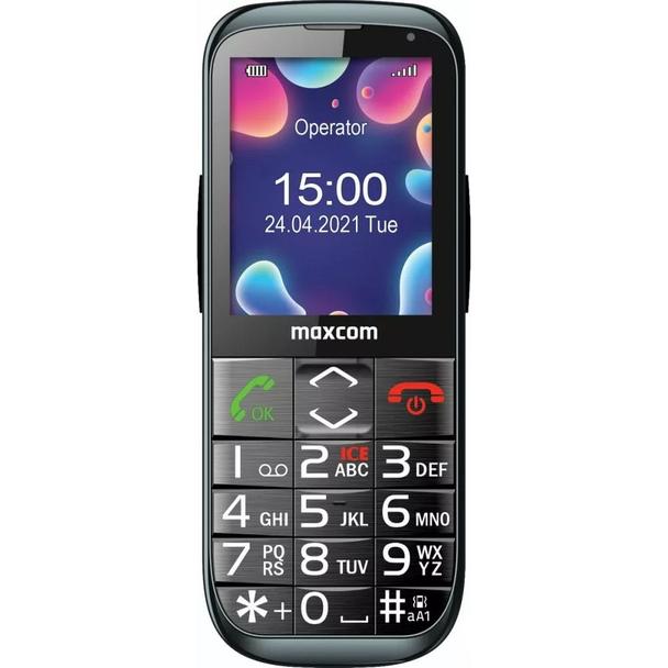 MAXCOM telefon dla seniora Comfort MM724BB czarny