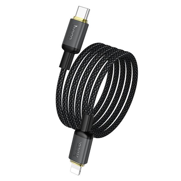 Kabel USB C do Lightning Hoco PD 30W 1 m X128 Benefit czarny