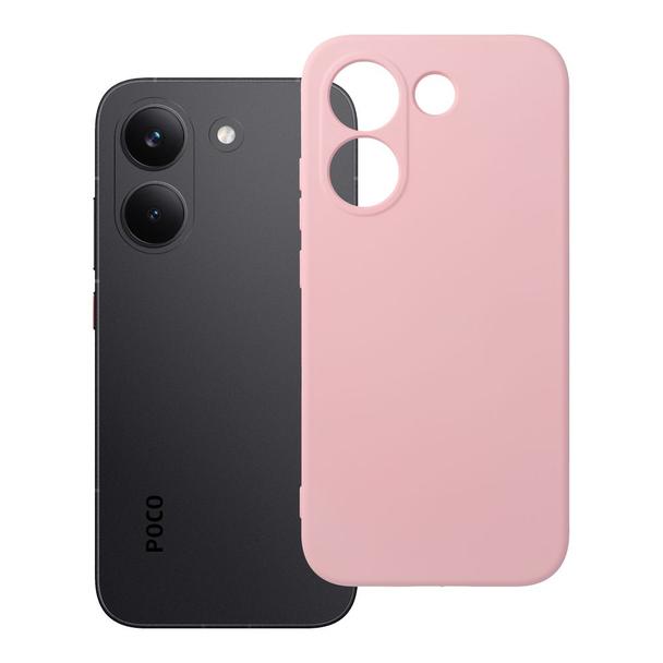 Etui na Poco X8 Pro 5G Silicone pudrowy róż