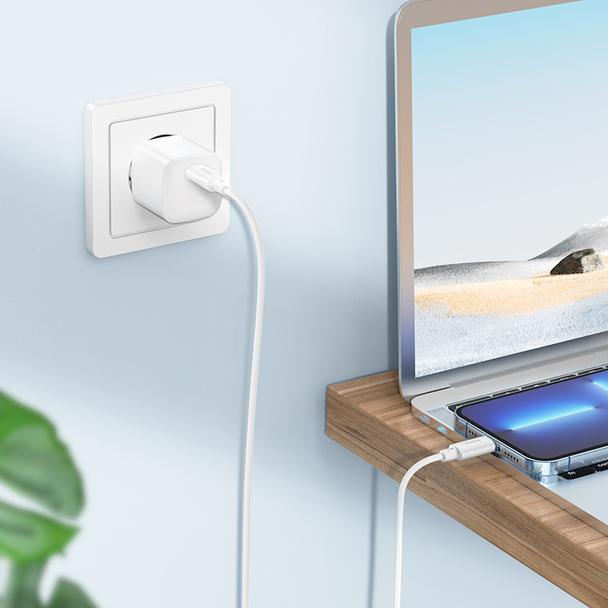 Kabel USB C do Lightning Hoco PD 27W 2 m X88 biały