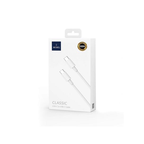 Kabel USB A do USB C Wiwu 5A Wi-C007 biały