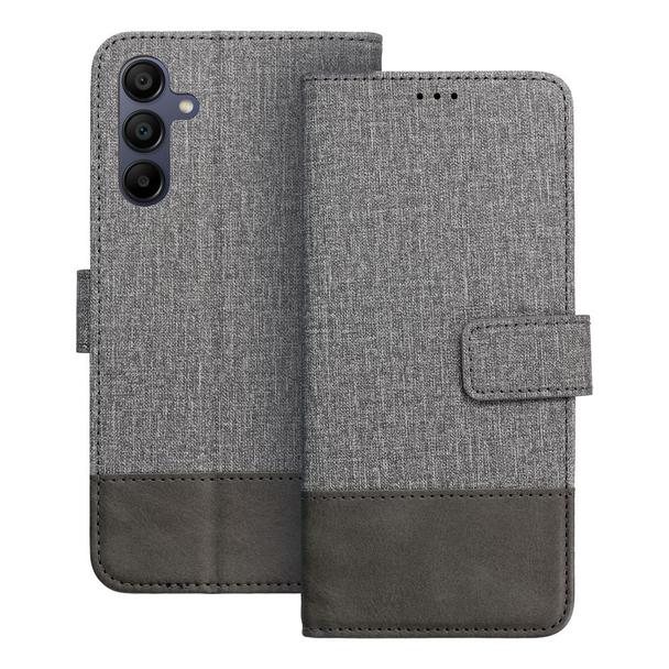 Etui z klapką na Samsung A15 4G / A15 5G Gomma Book szare