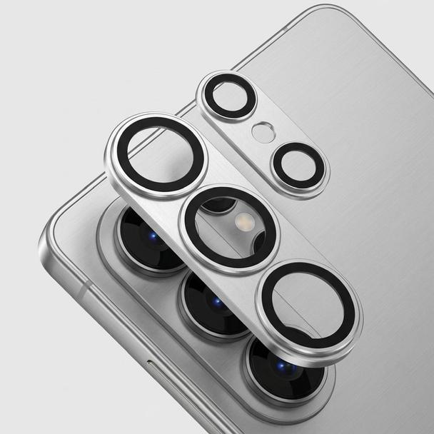 Szkło hartowane na aparat AR+AF Full Metal do SAMSUNG S26 ULTRA srebrne