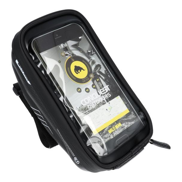 WILDMAN sakwa rowerowa na kierownice, na zamek E1 1L ( 4" - 7" ) czarna