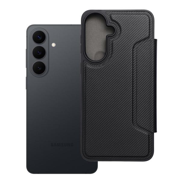 Etui z klapką na Samsung A57 5G Razor Book czarne