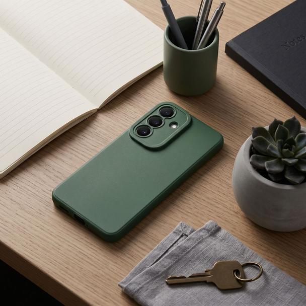 Etui na Samsung A07 / A08 Matt 2.0 ciemnozielone