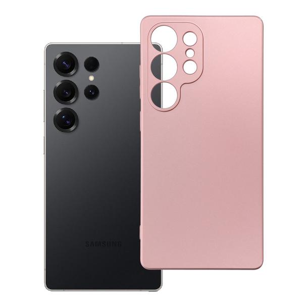 Futerał do Samsung S25 ULTRA Metallic różowy