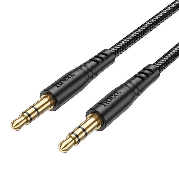 Kabel AUX Jack 3,5 mm do Jack 3,5 mm Hoco 1 m UPA24 czarny