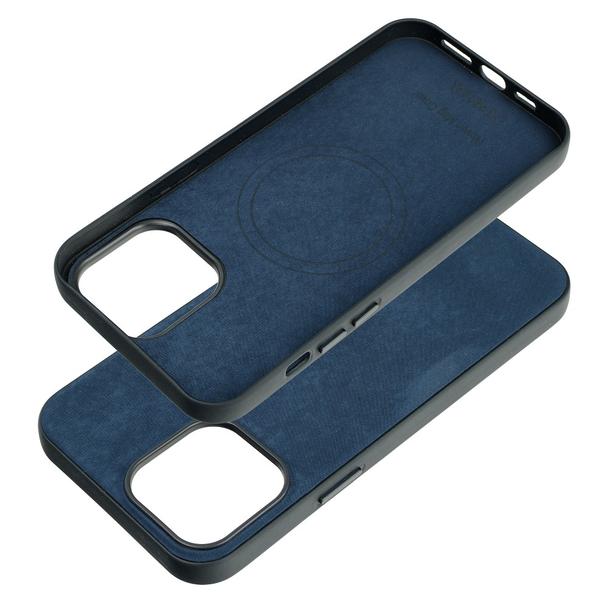 Futerał do iPhone 13 PRO MAX Woven Mag Cover zgodny z MagSafe niebieski