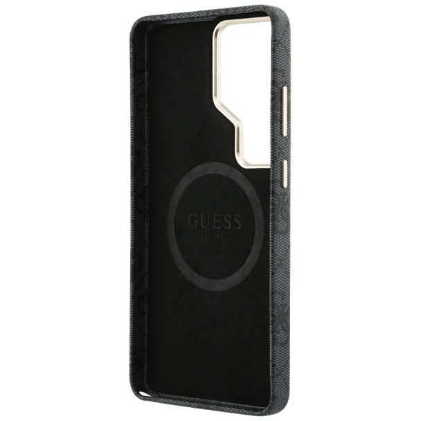 GUESS futerał do SAMSUNG S26 Ultra GUHMS26LP4GTDGMK (4G Triangle Logo MagSafe) czarny