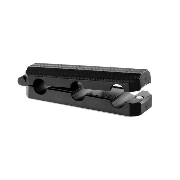 Organizer magnetyczny samoprzylepny Blue Star PJ-OCZ5 na 3 kable - czarny (2 szt.)