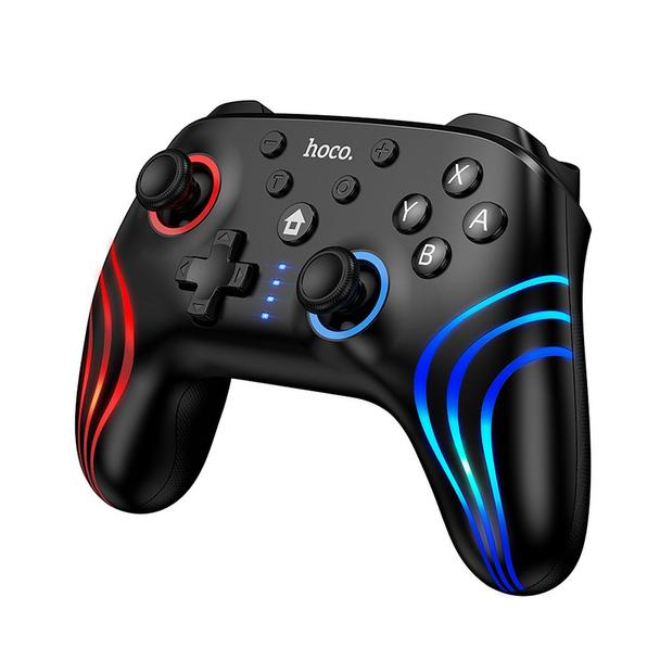 Pad bezprzewodowy Hoco do Nintendo Switch 1 / 2 / PC GA2 czarny