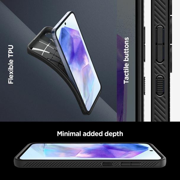 SPIGEN futerał LIQUID AIR do SAMSUNG A55 5G matte black