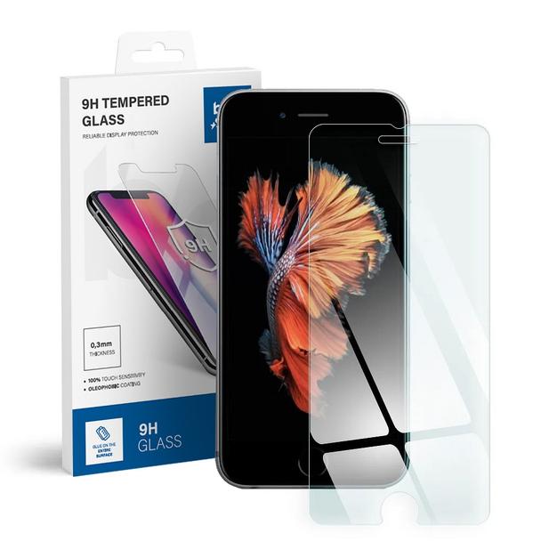 Szkło hartowane do iPhone 6 / 6S Blue Star