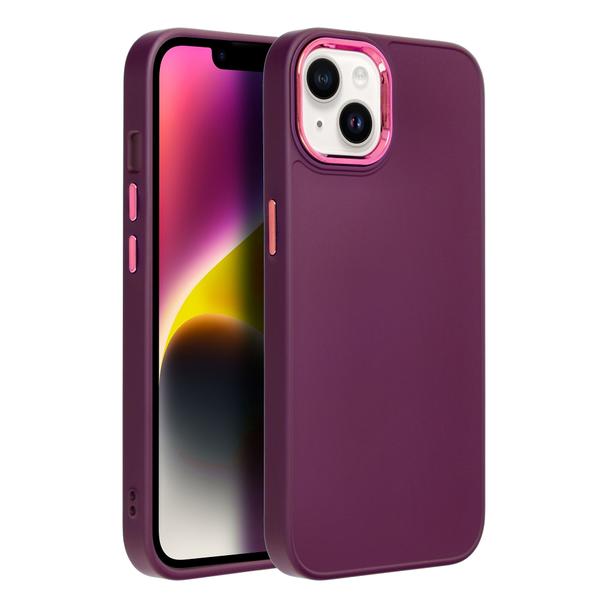 Futerał do iPhone 13 Frame fioletowy