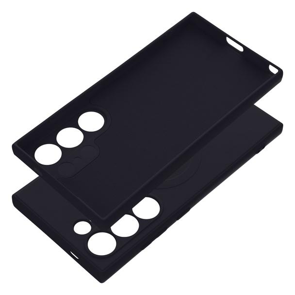 Futerał do Samsung S24 ULTRA Silicone Mag Cover zgodny z MagSafe czarny