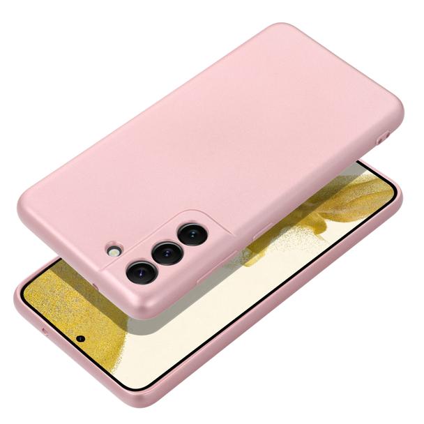 Etui na Samsung A27 5G Metallic różowe