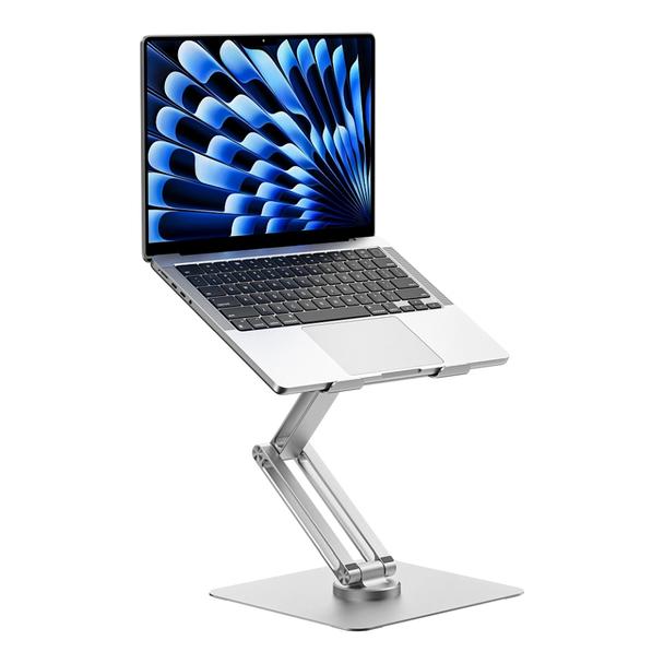 WiWU - Regulowana i obracana aluminiowa podstawka pod laptop S801