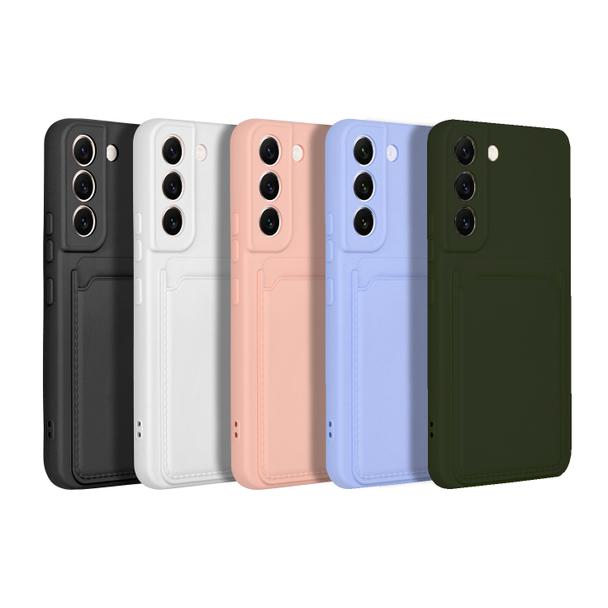 Futerał do Samsung S24 ULTRA Card Case różowy