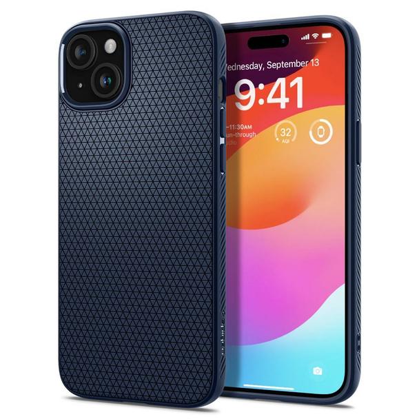 SPIGEN futerał LIQUID AIR do IPHONE 15 navy blue