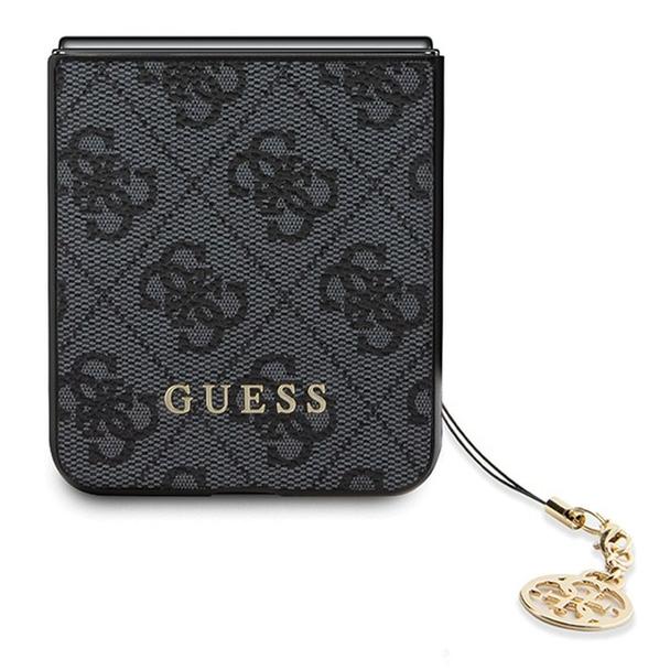 GUESS futerał do SAMSUNG Z Flip 5 GUHCZF5GF4GGR (4G Charm) szary