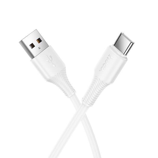 Kabel USB A do USB C Hoco 3A 1 m X120 biały