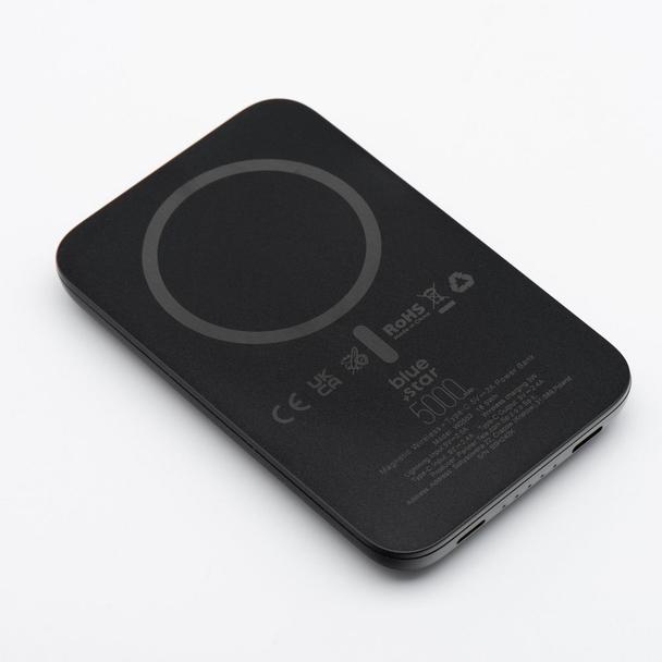 Powerbank zgodny z MagSafe Blue Star W0553 2A 5W 5000 mAh czarny