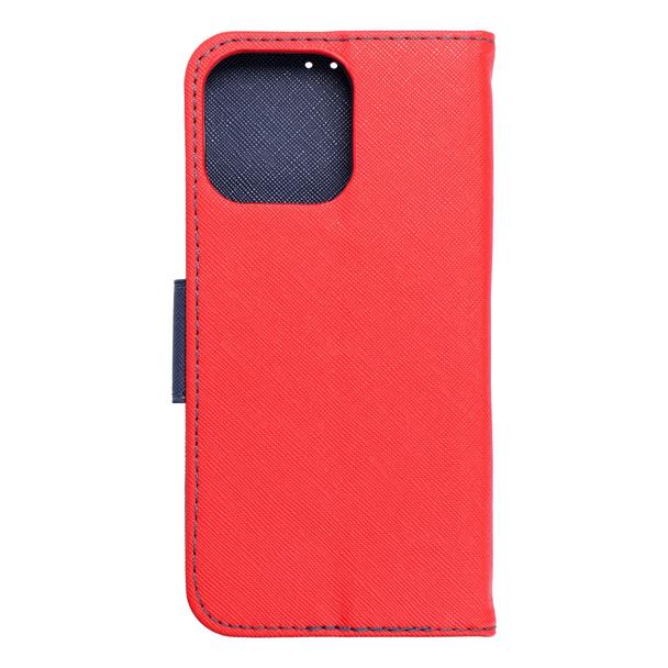 Etui z klapką na iPhone 15 PRO MAX Fancy Book czerwono-granatowe