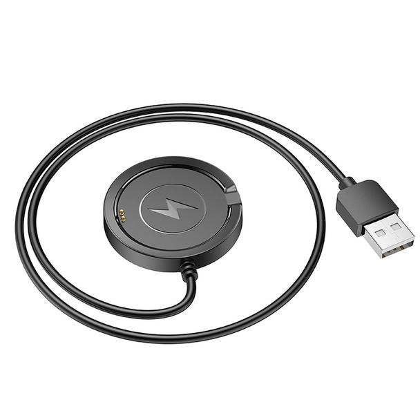 Kabel do ładowania smartwatcha Hoco 0,6 m Y22 czarny