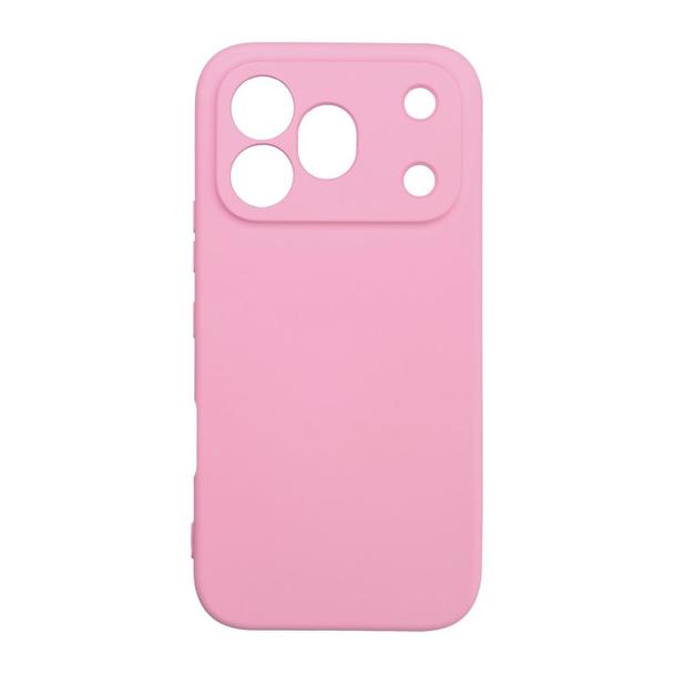 Etui na Honor 600 PRO Silicone pudrowy róż