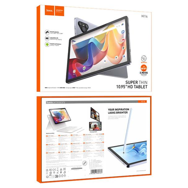 Tablet 10,95" 3GB/64GB Hoco HD Wi-Fi SIM Android HI14 szary