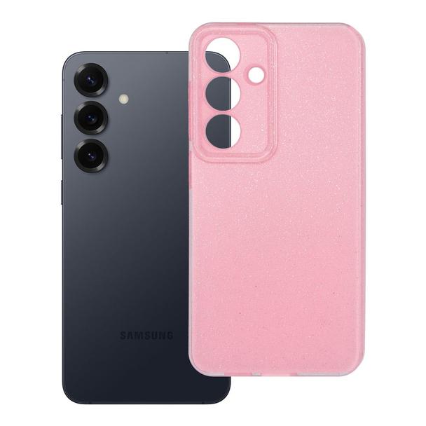 Futerał do Samsung S25 Clear Case 2 mm Blink różowy