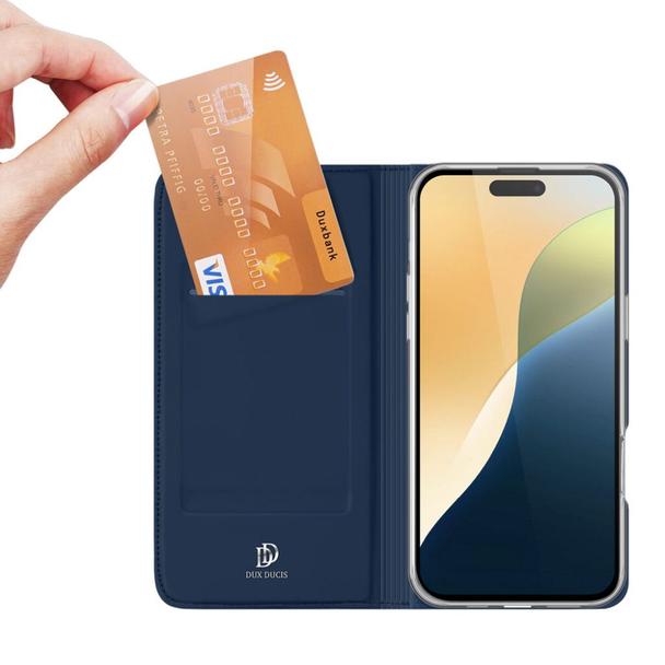 DUX DUCIS kabura SKIN PRO do IPHONE 16 Plus niebieska