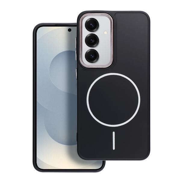 Futerał do Samsung S25 Frame Mag Cover zgodny z MagSafe czarny