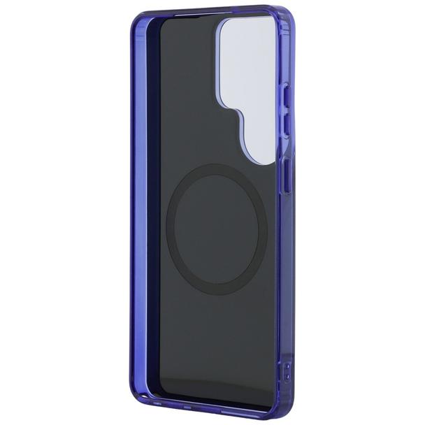 RED BULL futerał do SAMSUNG S26 Ultra RBHMS26L24HGDSV (Magnetic Double Layer PC Blended Lines) navy