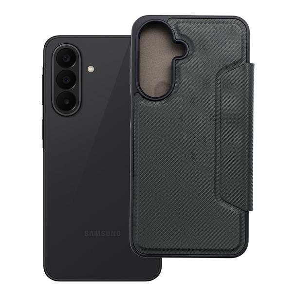Etui z klapką na Samsung A27 Razor Book ciemnozielone