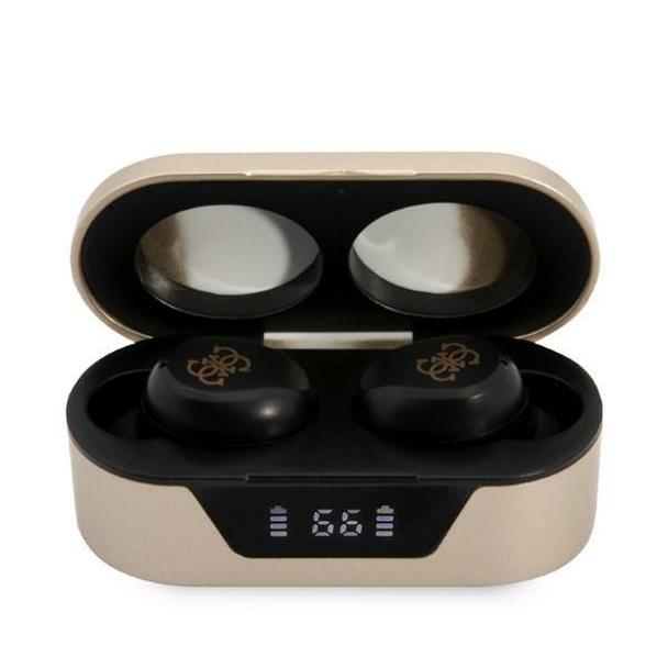 GUESS słuchawki bezprzewodowe bluetooth TWS + stacja dokująca GUTWST31ED (BT5 Classic) złote