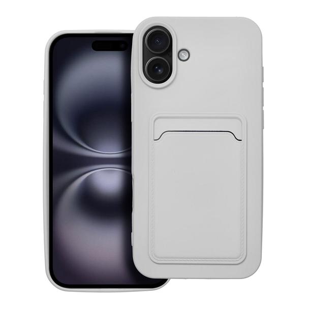 Futerał do iPhone 16 PLUS Card Case biały