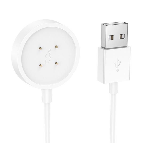 Kabel do ładowania smartwatcha Hoco 0,6 m Y24 biały
