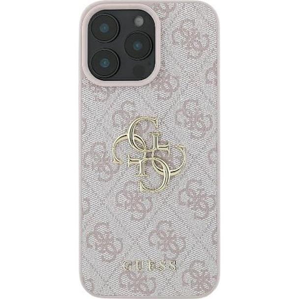 GUESS futerał do IPHONE 16 GUHCP16S4GMGPI (4G PU Big Logo) różowy