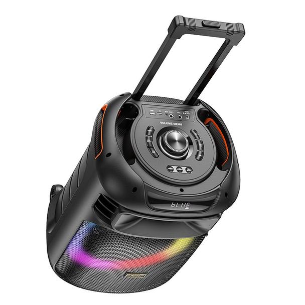 Zestaw do karaoke bluetooth 60W 7h Hoco HA5 czarny