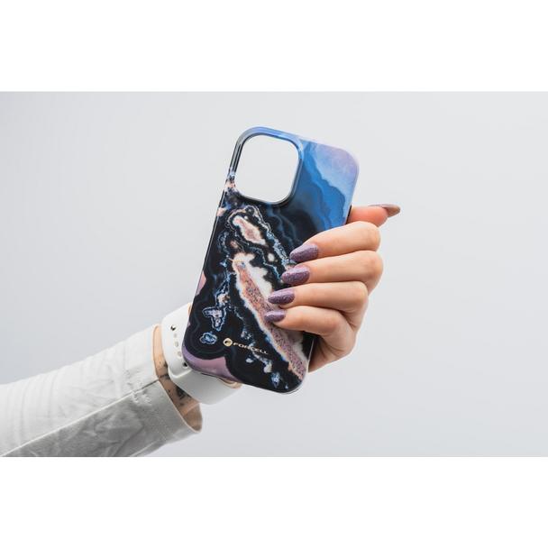 Etui na iPhone 16 PRO Forcell F-Protect Mirage zgodne z MagSafe Military Drop-Test gold island