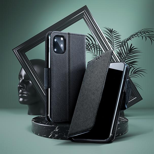 Etui z klapką na iPhone 17 PRO MAX / 18 PRO MAX Fancy Book czarne