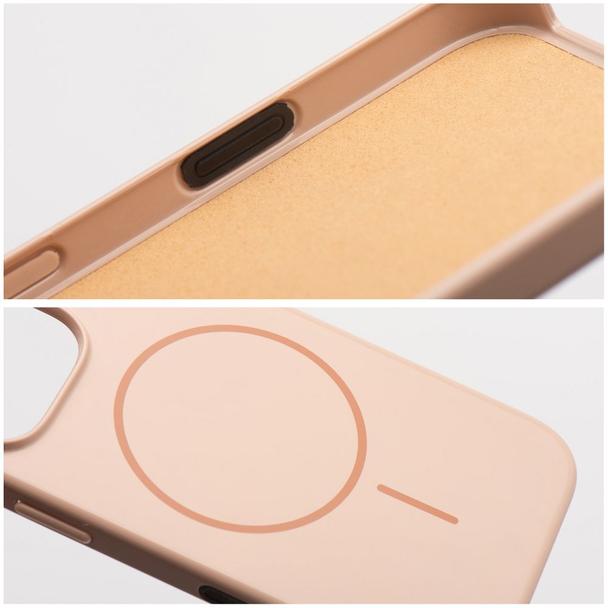 Etui na iPhone 14 PLUS Glossy Mag Cover zgodny z MagSafe złote