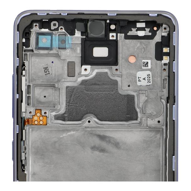 ServicePack Wyświetlacz LCD do SAMSUNG A72 A725F GH82-25460C Purple