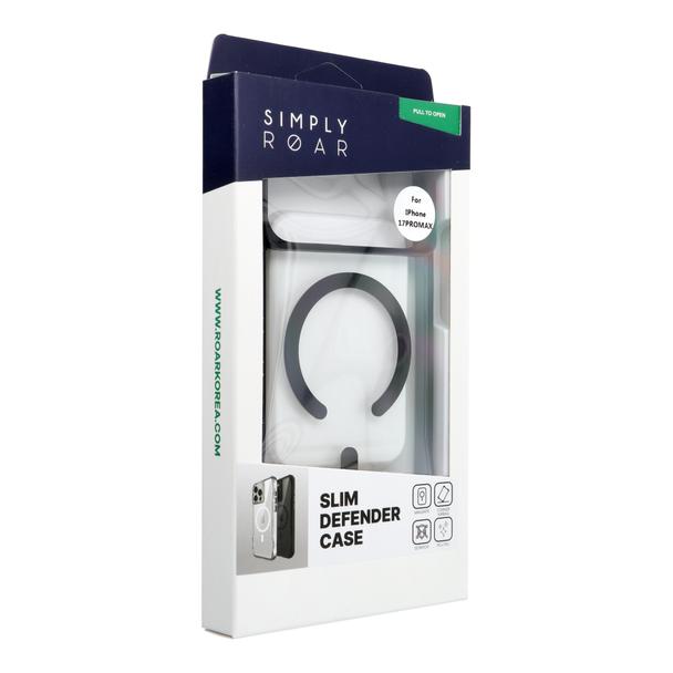 ROAR futerał SLIM DEFENDER kompatybilny z MagSafe do IPHONE 17 Pro Max czarny