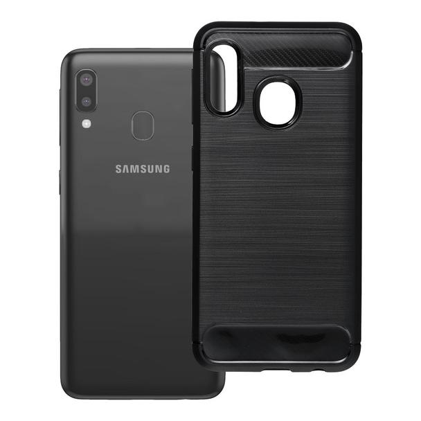 Etui na Samsung A20E Carbon 2.0 czarny