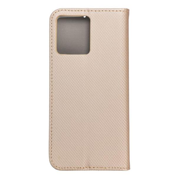 Etui z klapką na Motorola G84 Smart Case Book złote