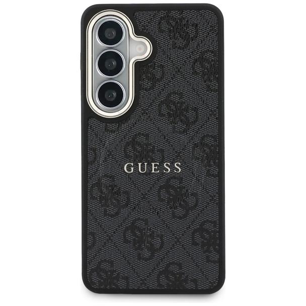 GUESS futerał do SAMSUNG S26 GUHMS26SP4MSEGCK (4G Embossed Ring MagSafe) czarny